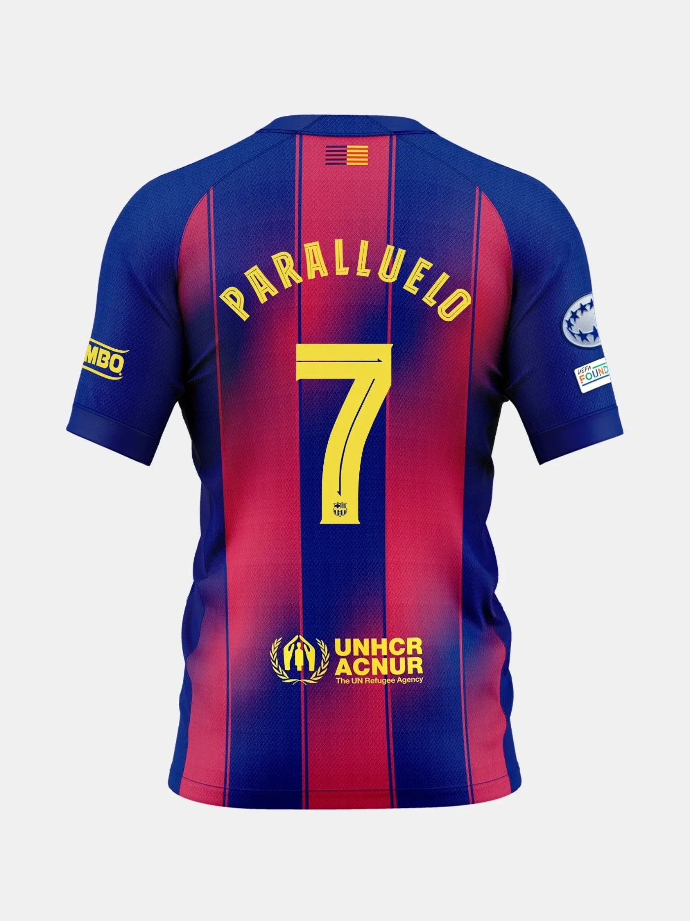 PARALLUELO | UWCL Men's home jersey 25/26 FC Barcelona