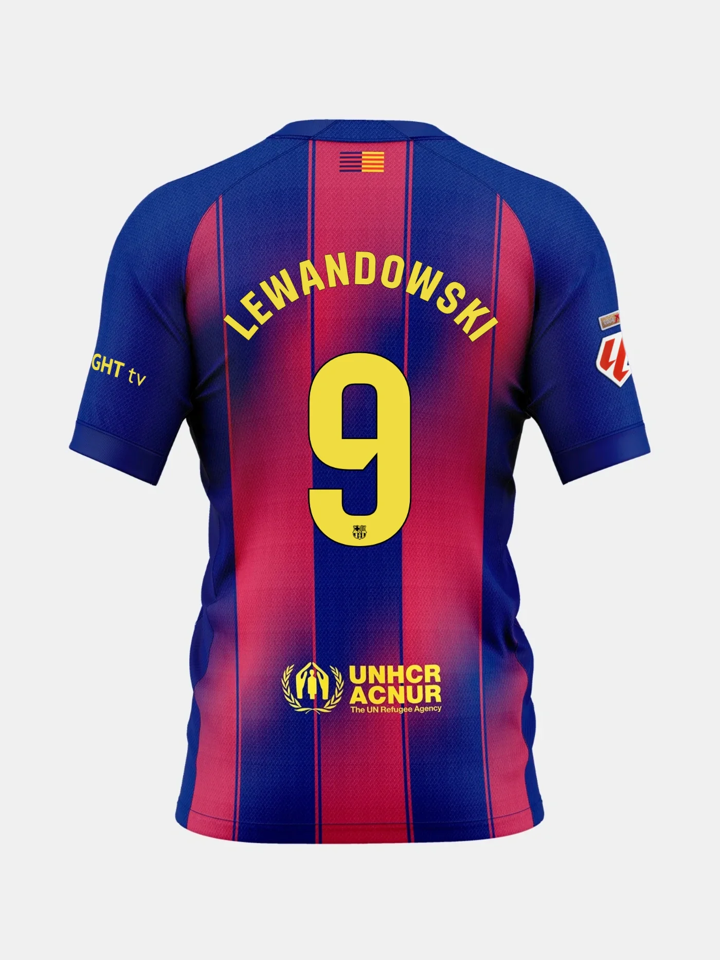 LEWANDOWSKI | La Liga Junior home jersey 25/26 FC Barcelona