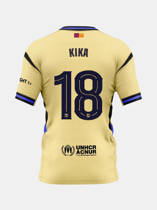 KIKA | Younger kids away kit 25/26 FC Barcelona x Kobe Bryant
